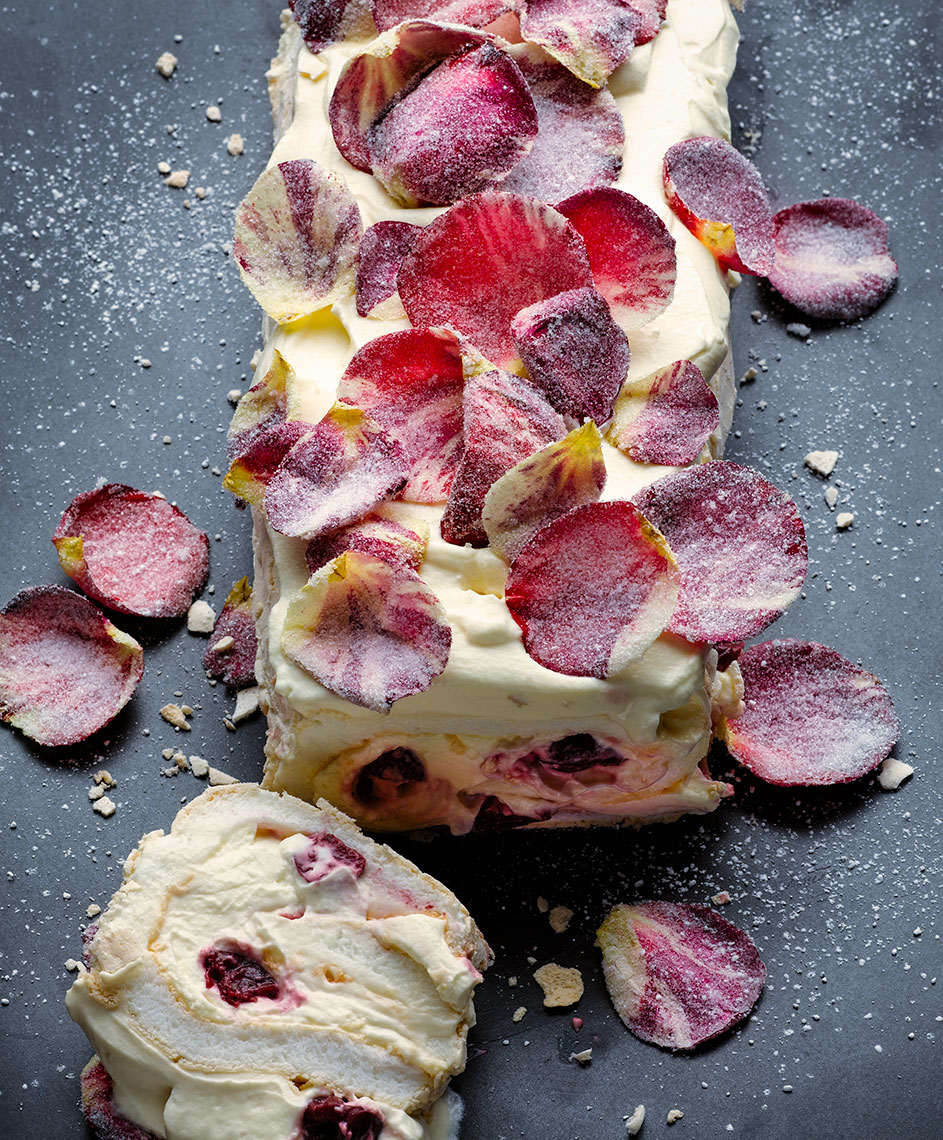 Ottolenghi Meringue roulade | Colin Campbell - Food Photographer